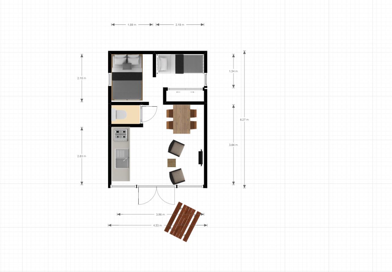 Luxe Tiny House Villa Stroe  Bagian luar foto